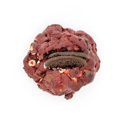 Marbled Crème Red Velvet Cookie image 1