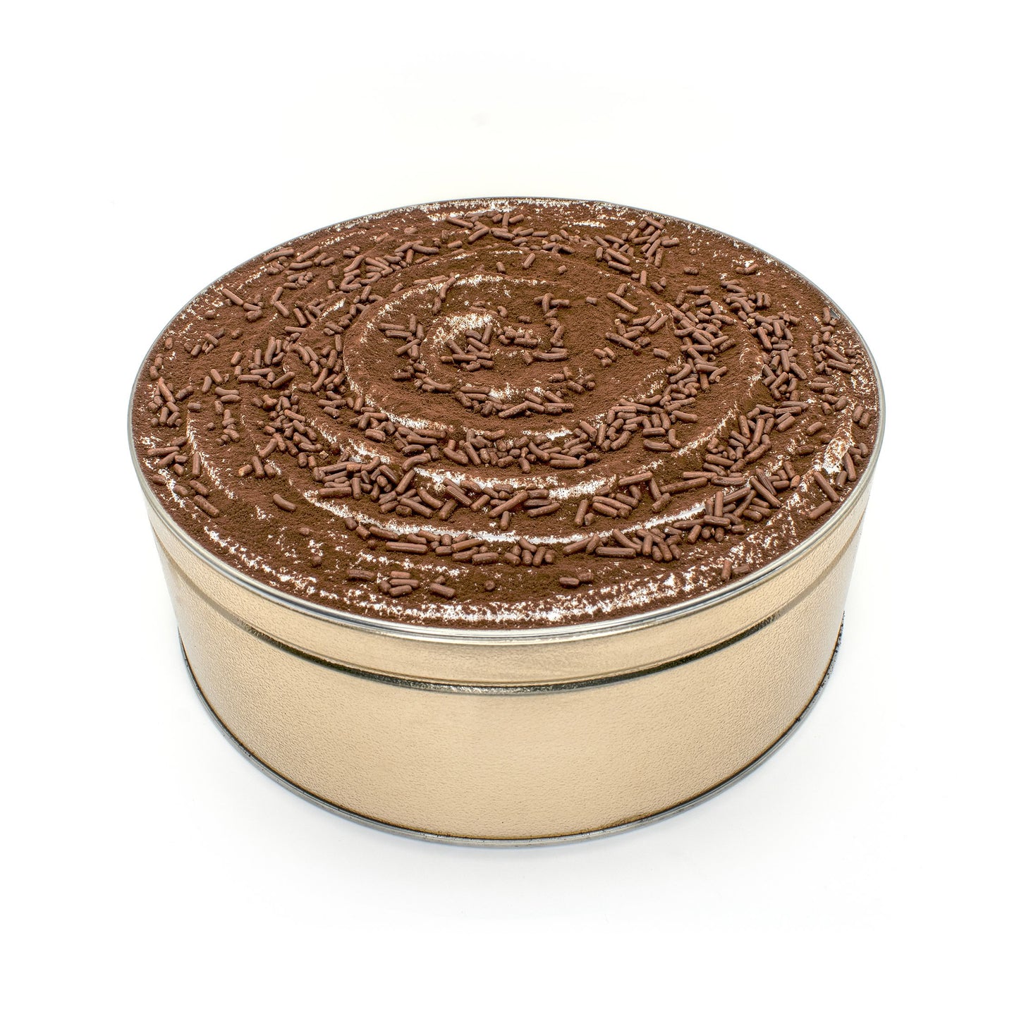 Chocolate Dominican Cake Can