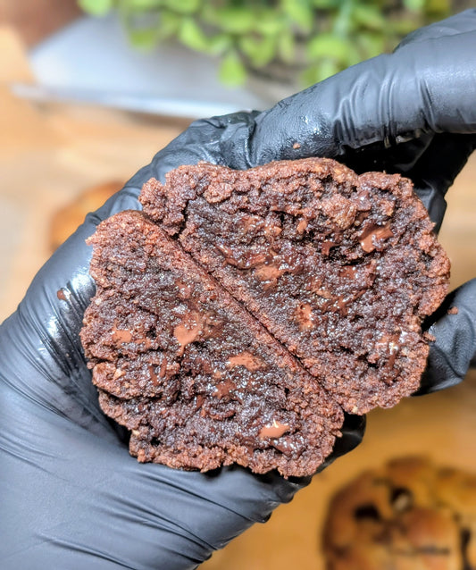 Guilt Free Double Chocolate Cookie